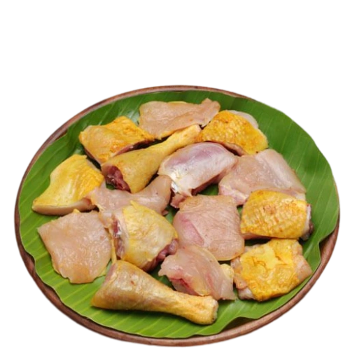 Fresh Naatu Kozhi Curry Cut